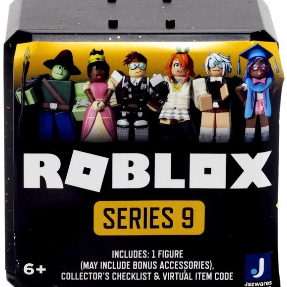 ROBLOX Action Collection Series 9 Celebrity Mystery Blind Black Box Cube 3 PK - Picture 4 of 16
